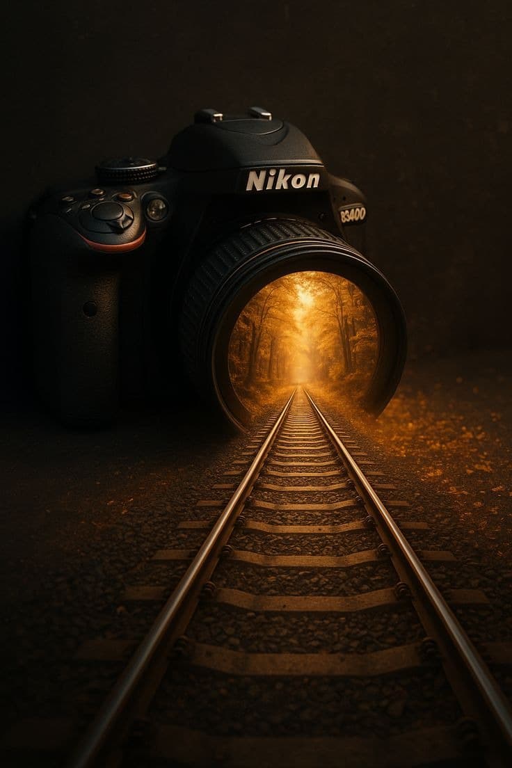 Professional creative designer working on visual design project